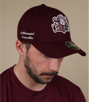 casquette Crosscutters noir Minor League 950 Crosscutters burgundy